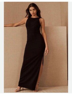 BHLDN Anthropologie London Crepe Dress Sz 6